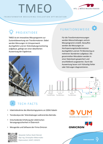 TMEO - Transformator Measuring Evaluation Optimization