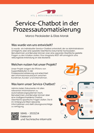 Service Chatbot in der Prozessautomatisierung